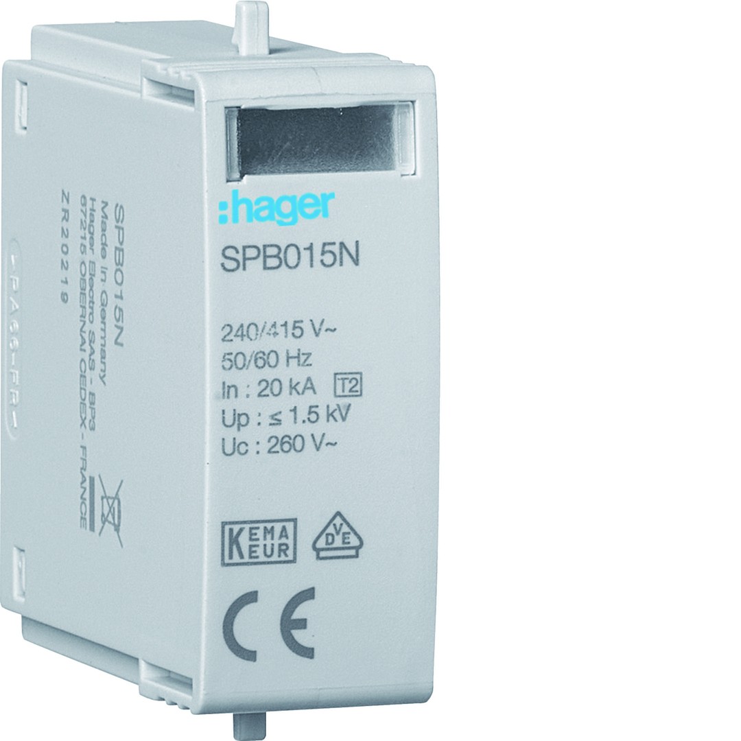 Patron, reservedel N-pol, til SPB215, SPB413, SPB415