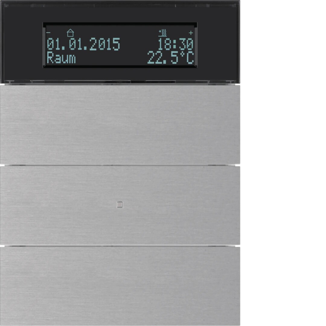 B.IQ 3 kanaler aluminium med termostat