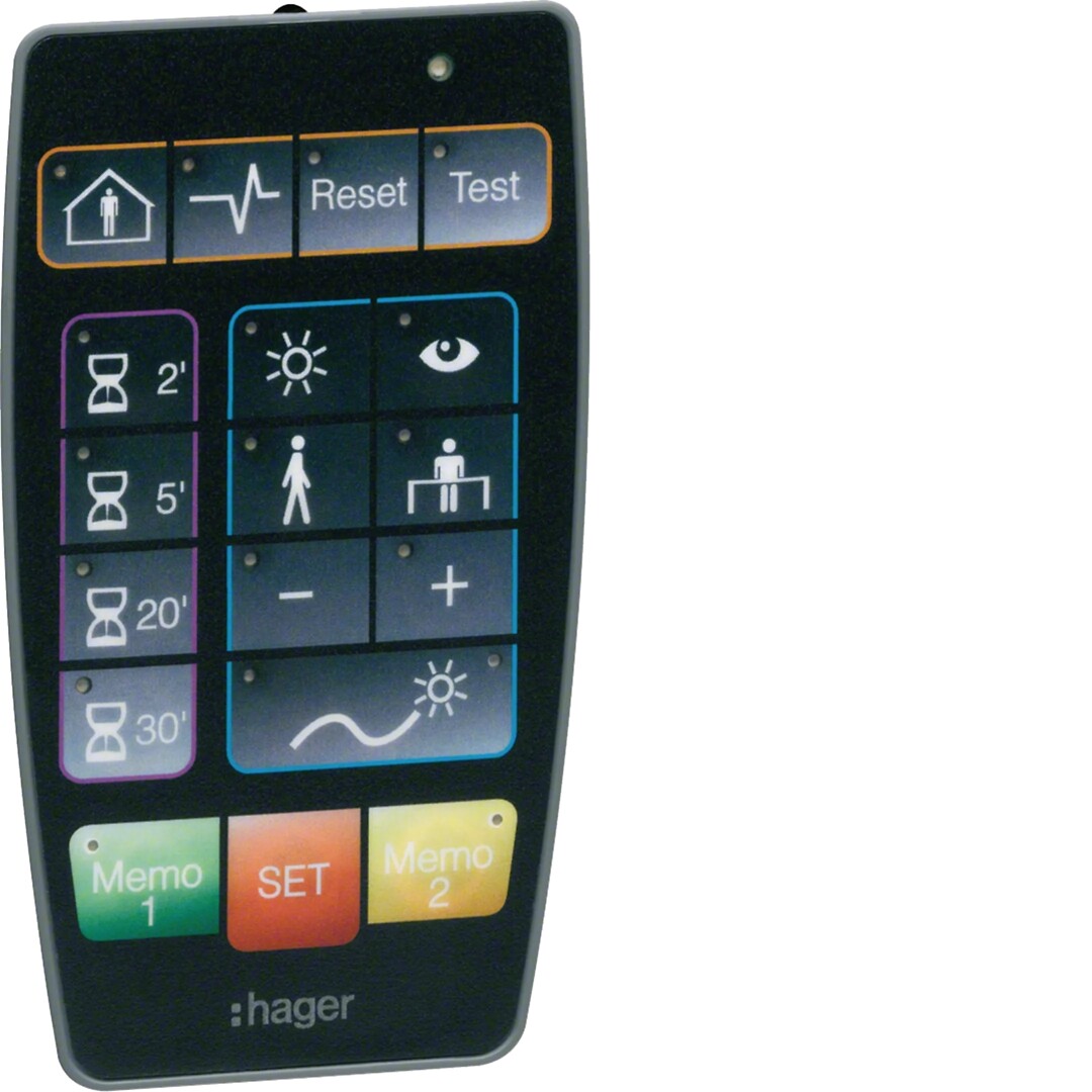 FJERNKONTROLL FOR PROGRAMMERING AV EE815, EE816, TCC520, TCC521