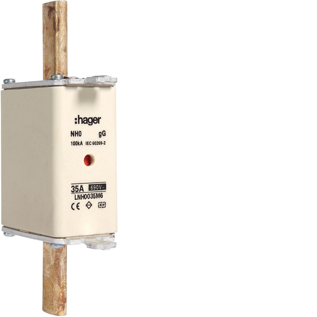 NH sikringer gG, 00-1-2-3, 10-400A, 690VAC