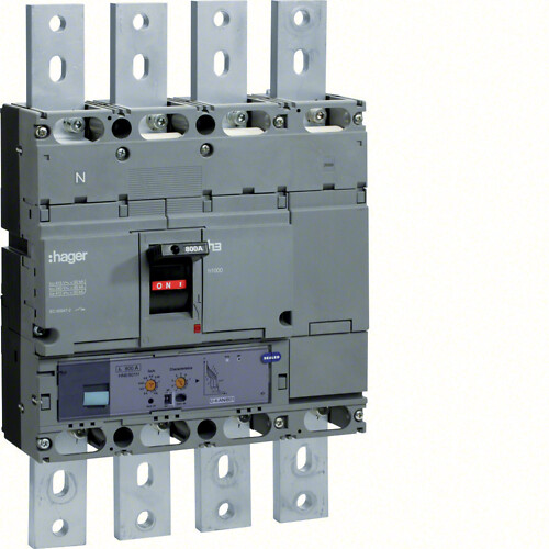 Effektbryter elektronisk vern lsi, just. 4×252 – 630A (Ir 0,4 – 1xIn) Ik 50kA