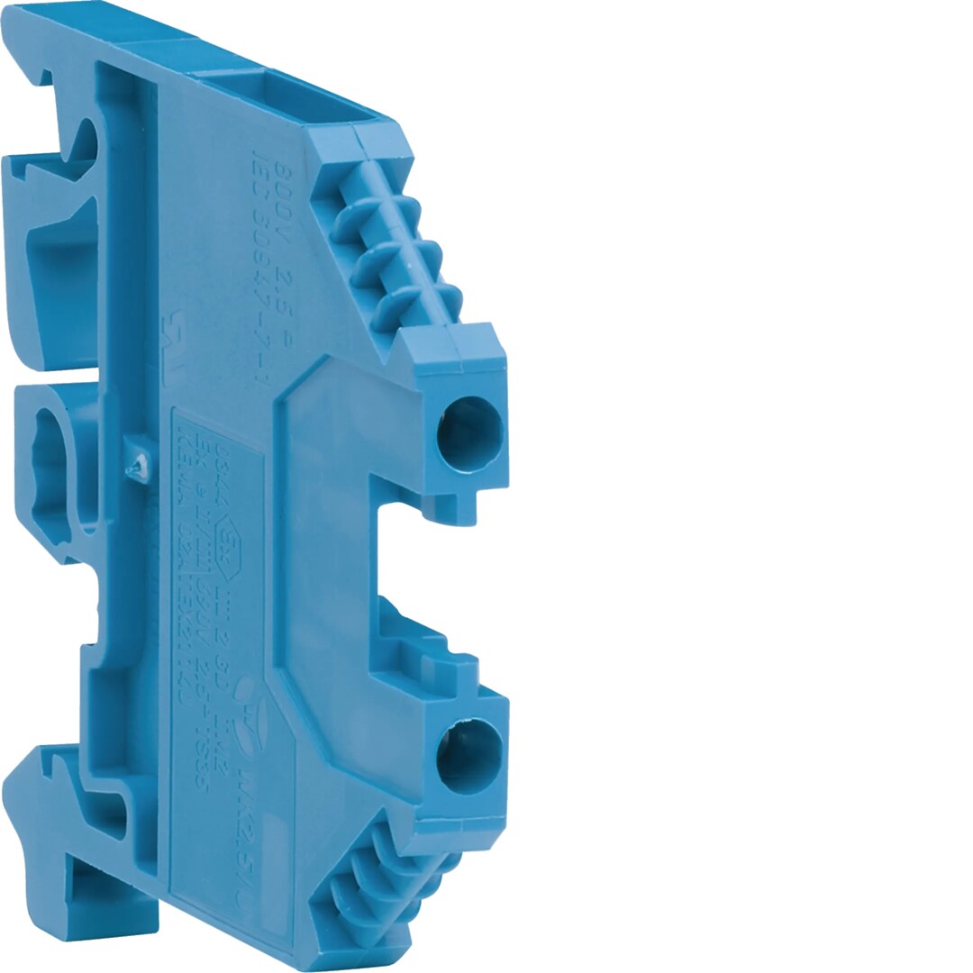 Rekkeklemme n-leder, skrutilkobling 2,5 / 4mm2, 24A 800 V