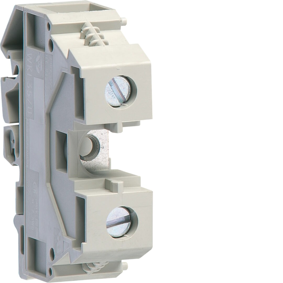 Rekkeklemme Fase, skrutilkobling 35mm2 bev ledning, 50mm2 PN, 125A 400 V