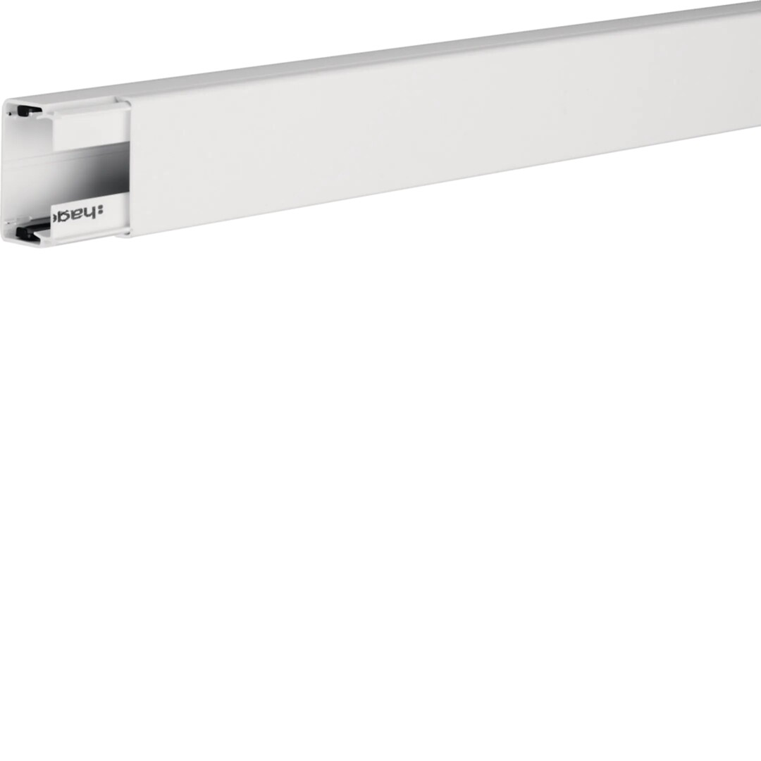 Kanal 30x45mm halogenfri hvit