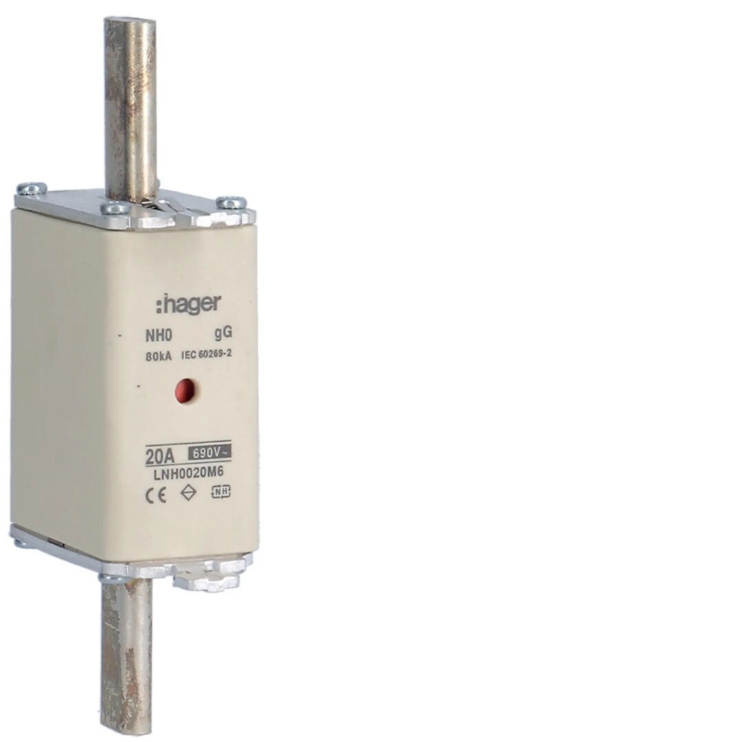 NH sikringer gG, 00-1-2-3, 10-400A, 690VAC