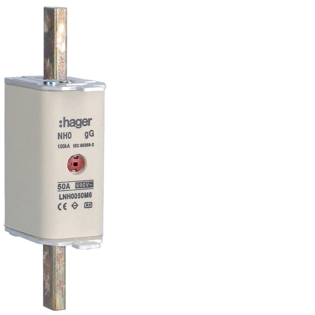 NH sikringer gG, 00-1-2-3, 10-400A, 690VAC