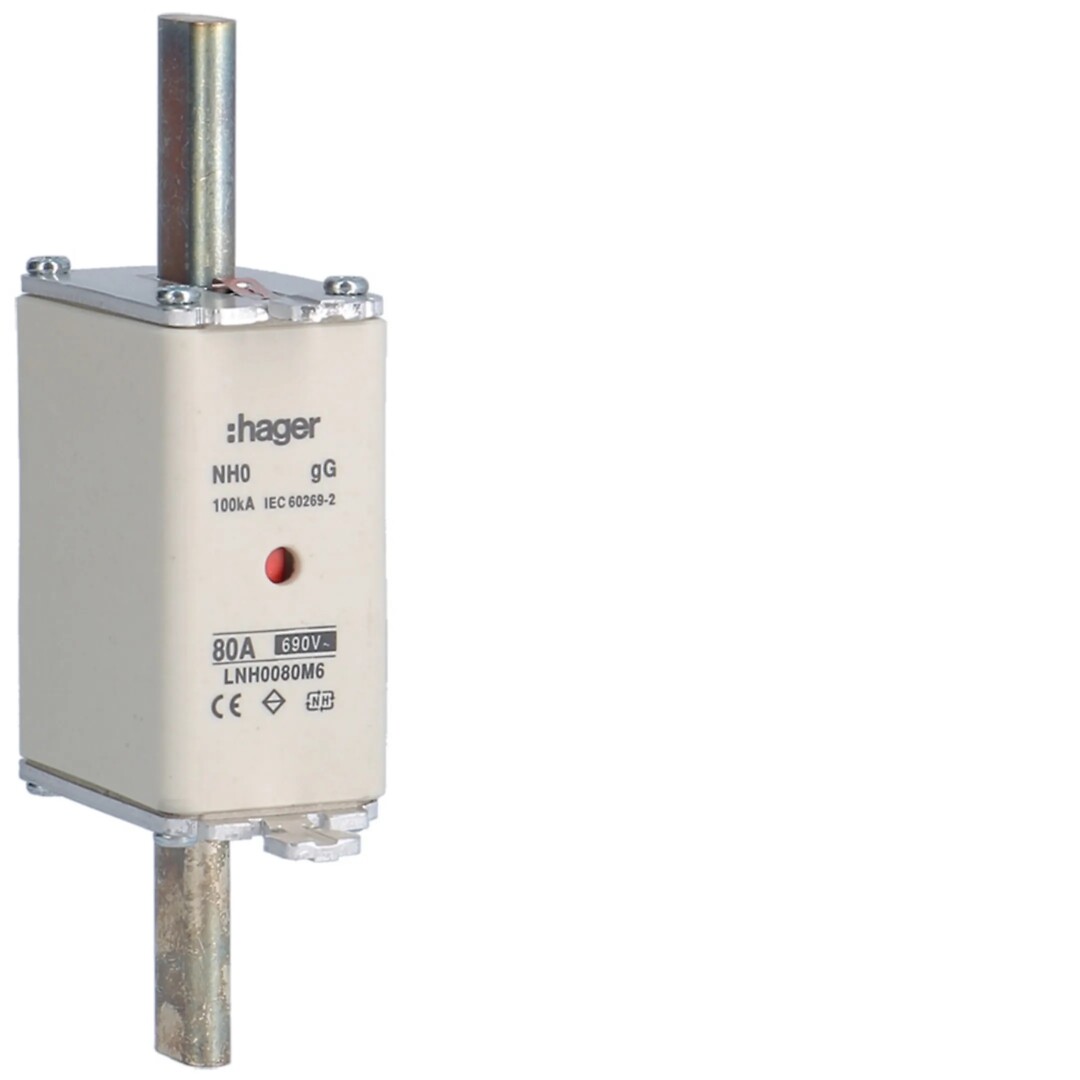 NH sikringer gG, 00-1-2-3, 10-400A, 690VAC