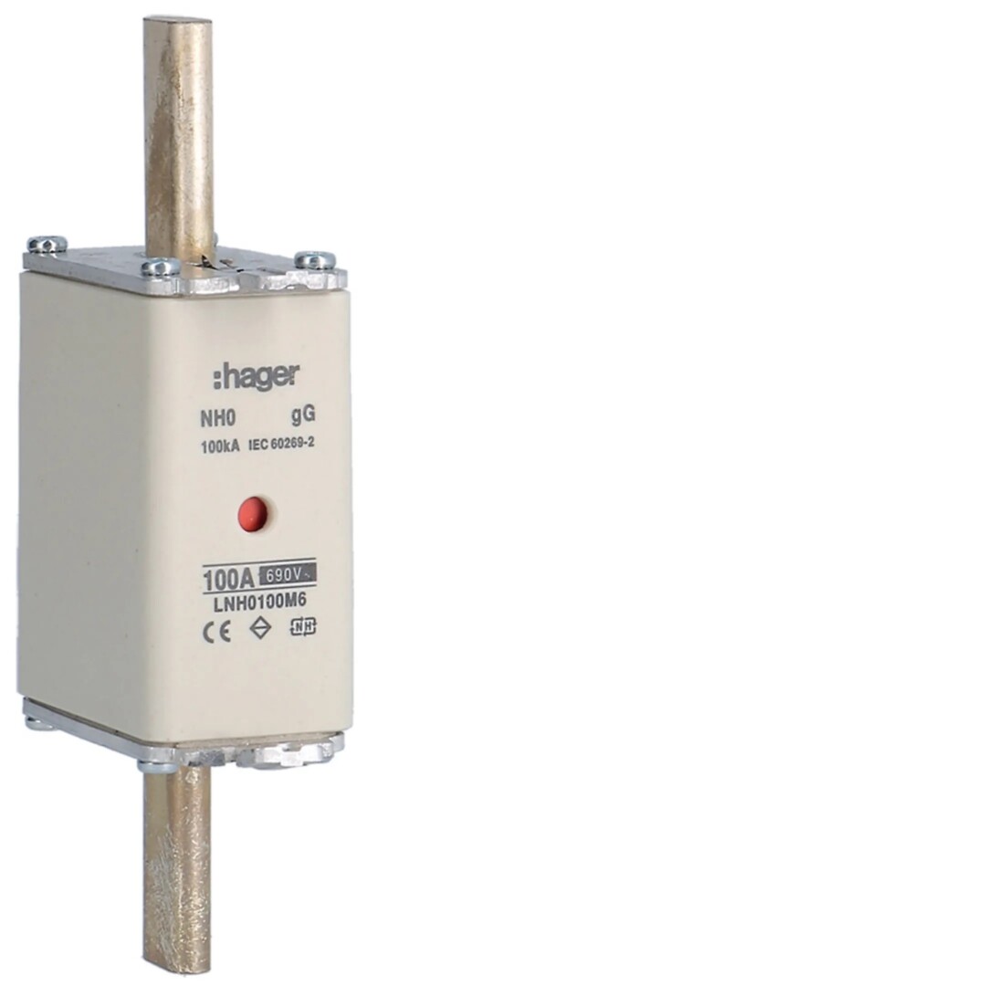 NH sikringer gG, 00-1-2-3, 10-400A, 690VAC