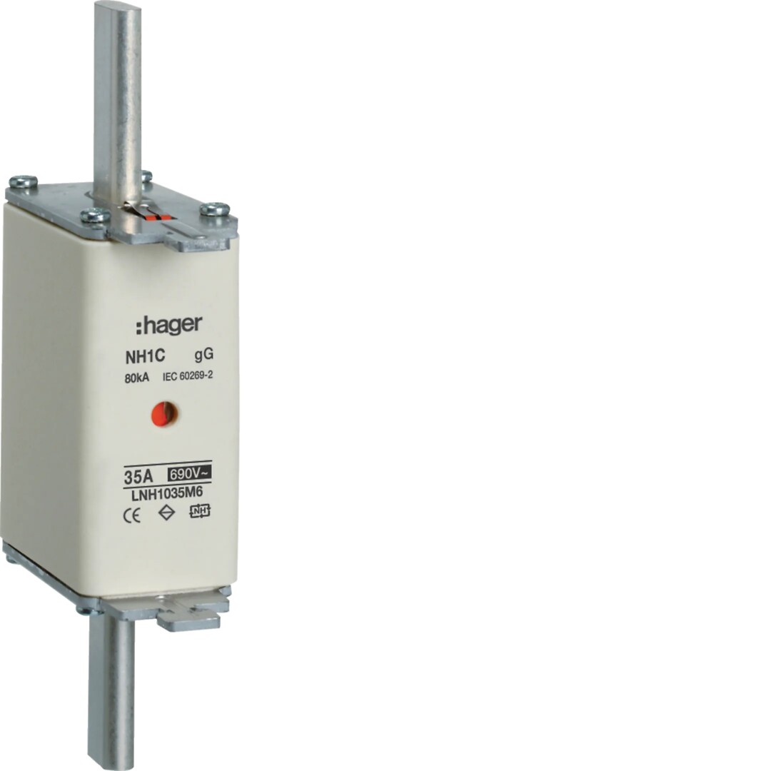 NH sikringer gG, 00-1-2-3, 10-400A, 690VAC
