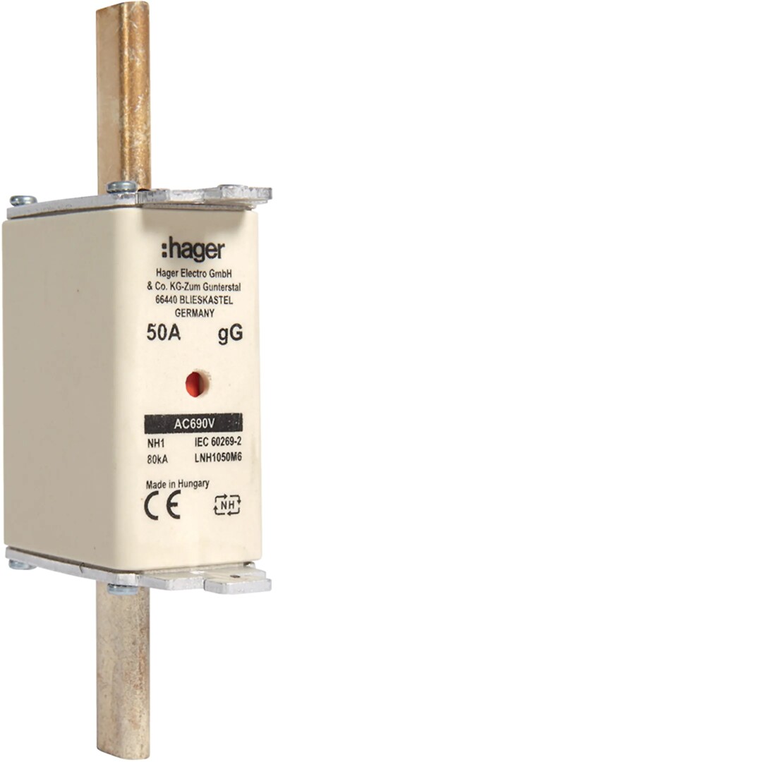 NH sikringer gG, 00-1-2-3, 10-400A, 690VAC