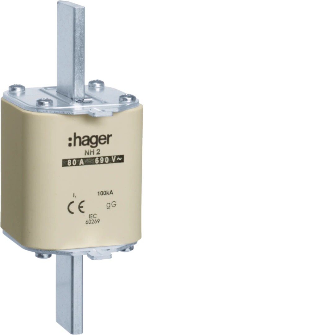 NH sikringer gG, 00-1-2-3, 10-400A, 690VAC