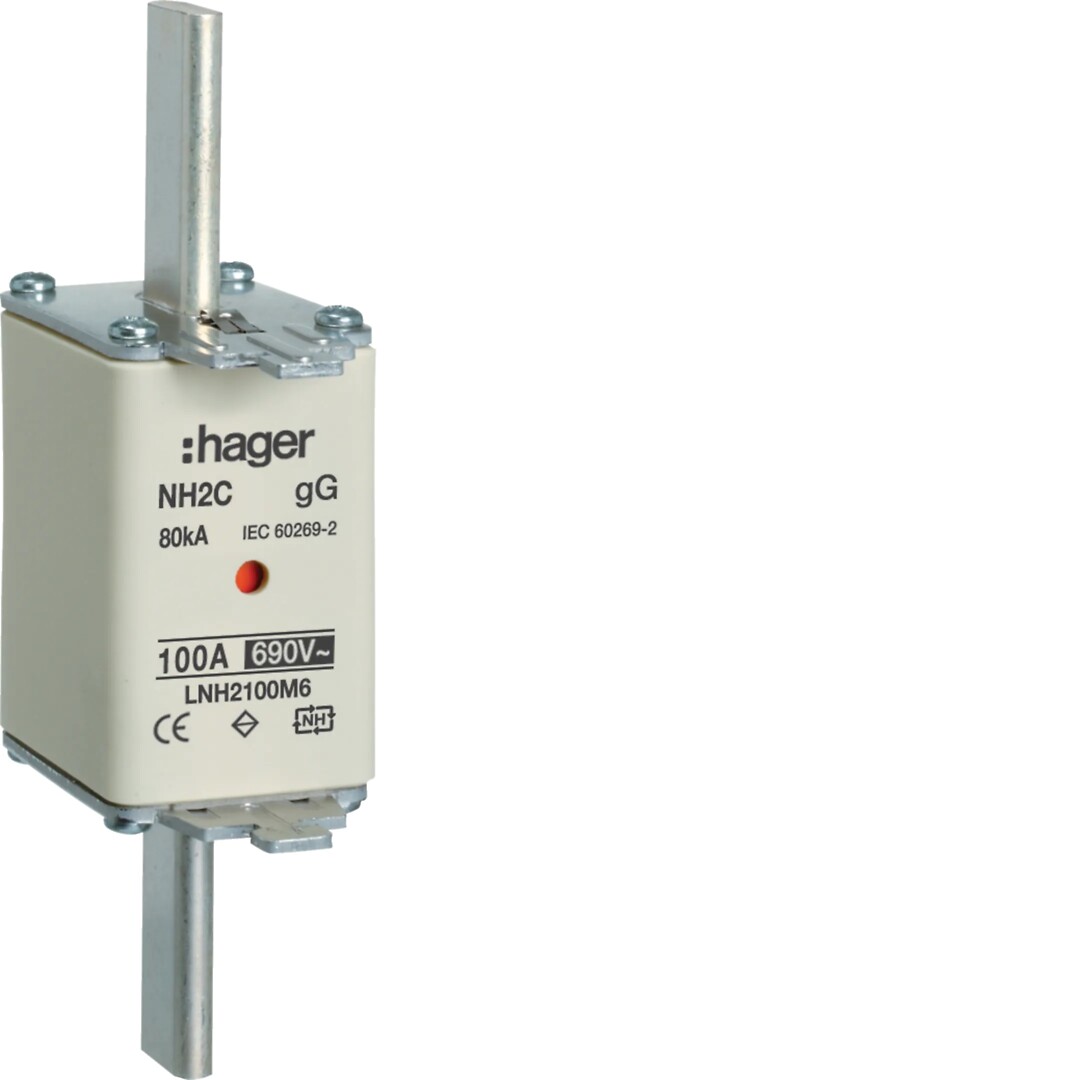 NH sikringer gG, 00-1-2-3, 10-400A, 690VAC