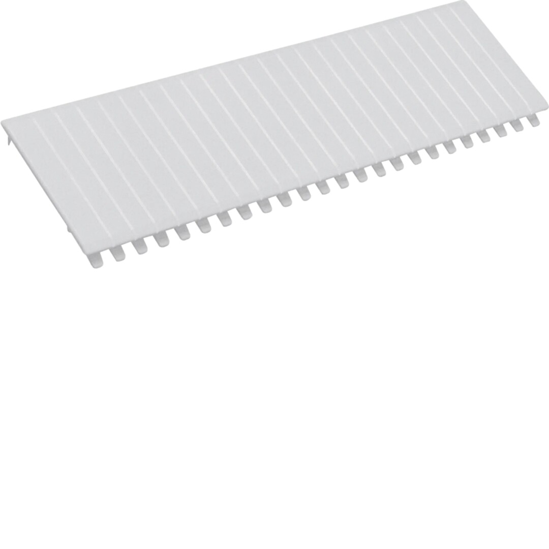 Dekkremse bredde 12 moduler – 210mm, polarhvit ral 9010