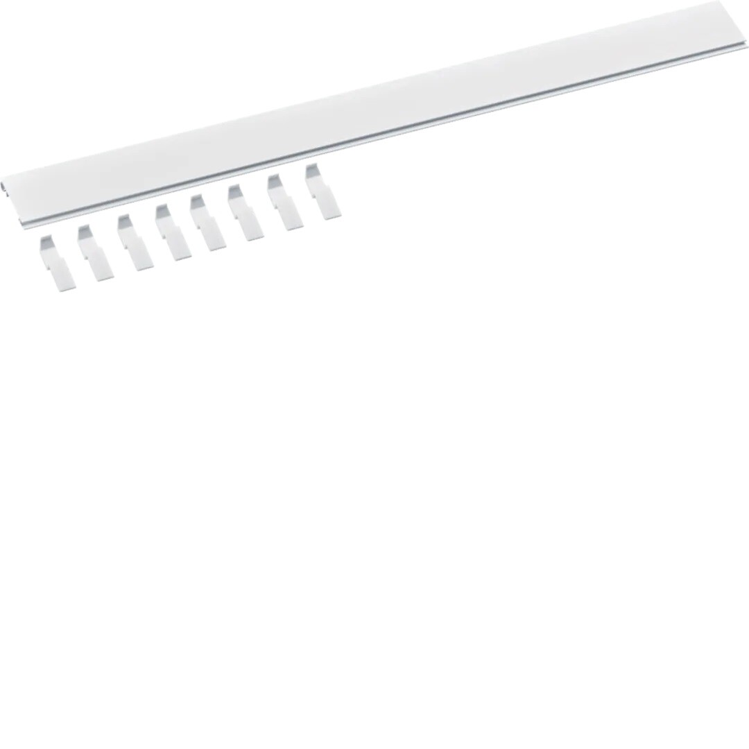 Dekkremse bredde 57 moduler – 1000 mm, polarhvit ral 9010