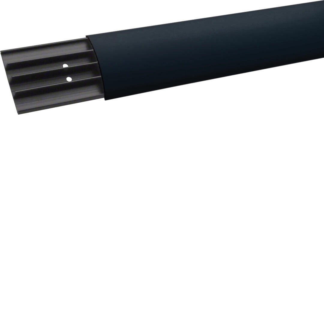 GULVKANAL 18x75mm SVART
