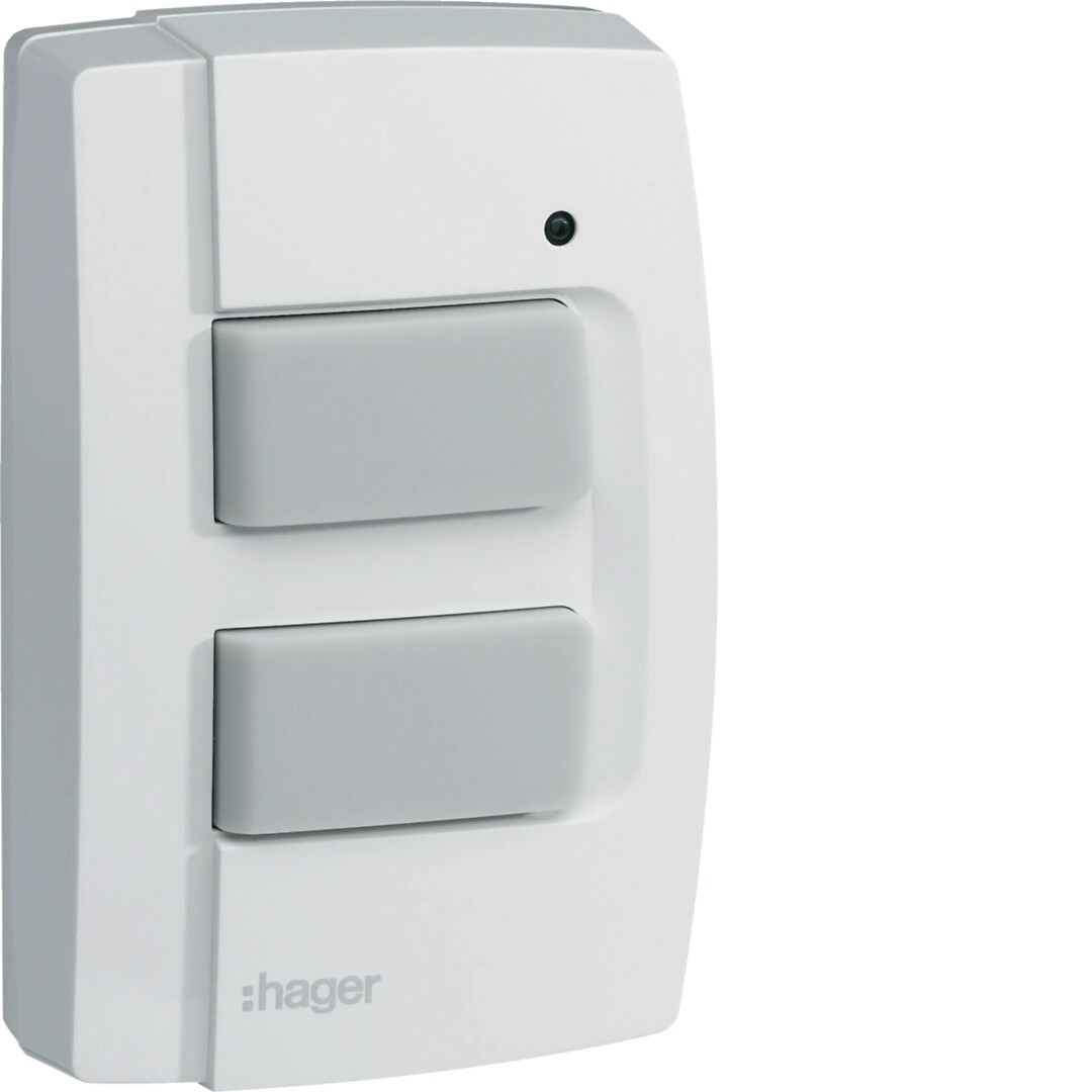 KNX RF 2 knapps bryter IP55, Quicklink