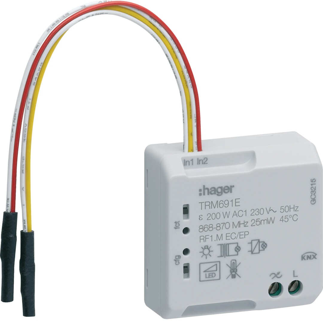KNX RF dimmer 200 W, Quicklink