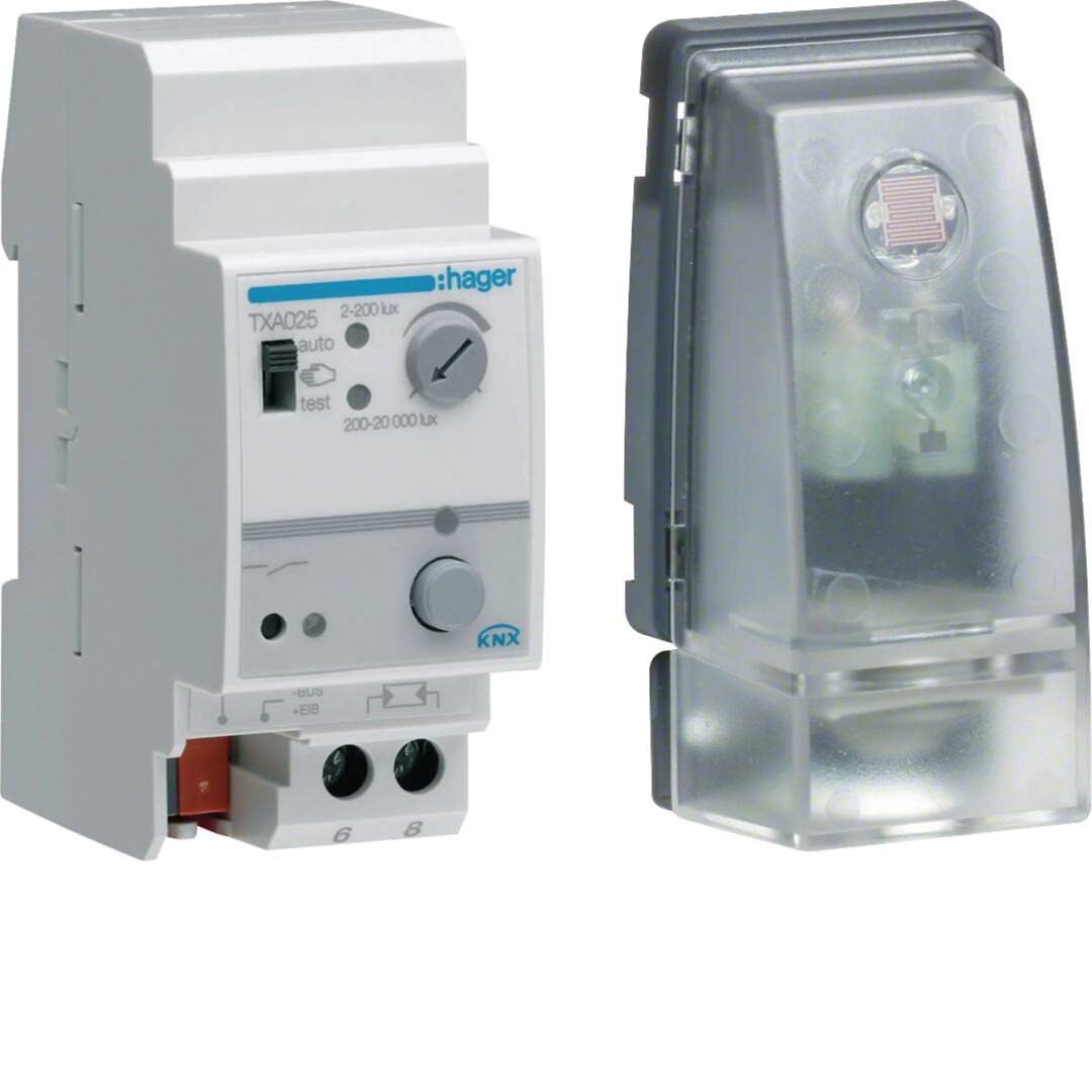 KNX fotocelle 6 kanal m/føler