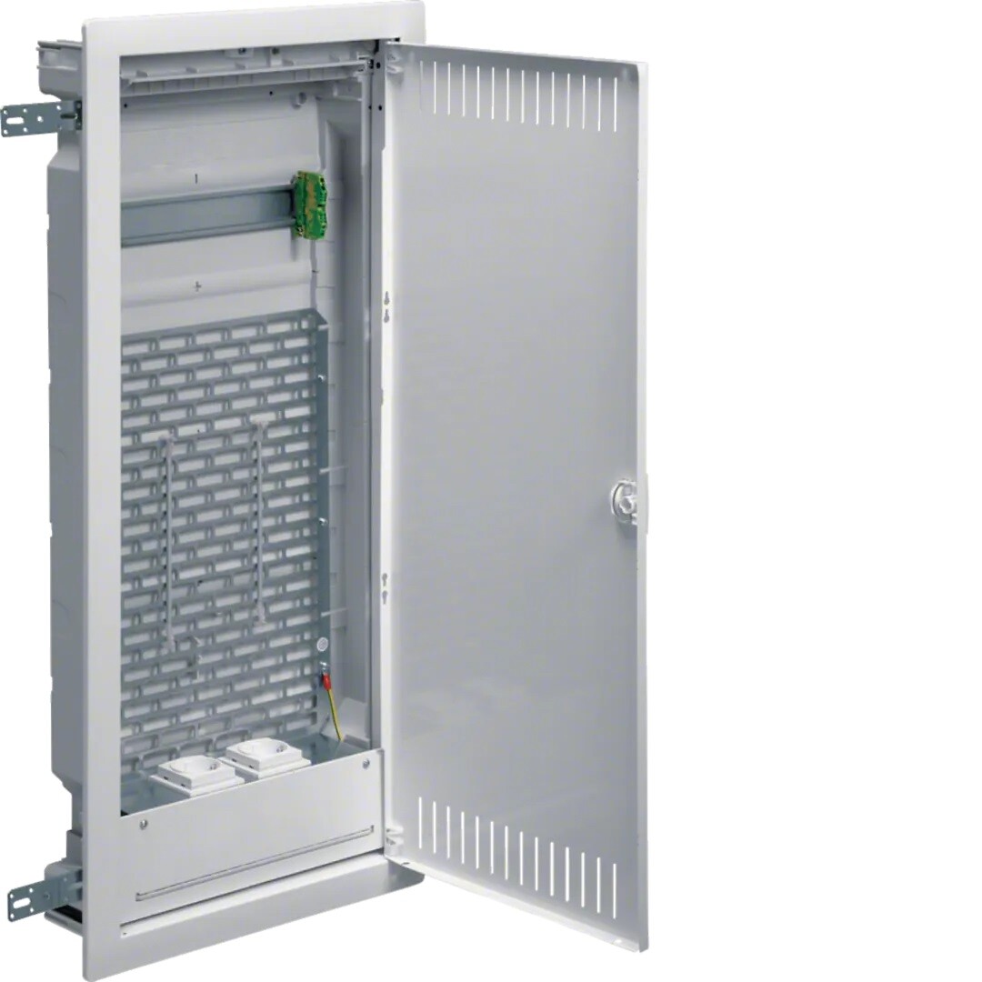 Volta mediabox, 4-rad, inf.mål h720 b315 d90mm, ytre mål h755 b348 d95mm
