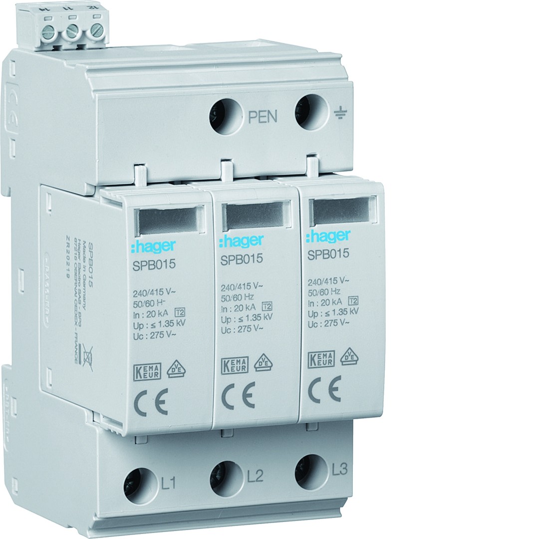 Ylijännitesuojat T2 ≤ 1,5kV