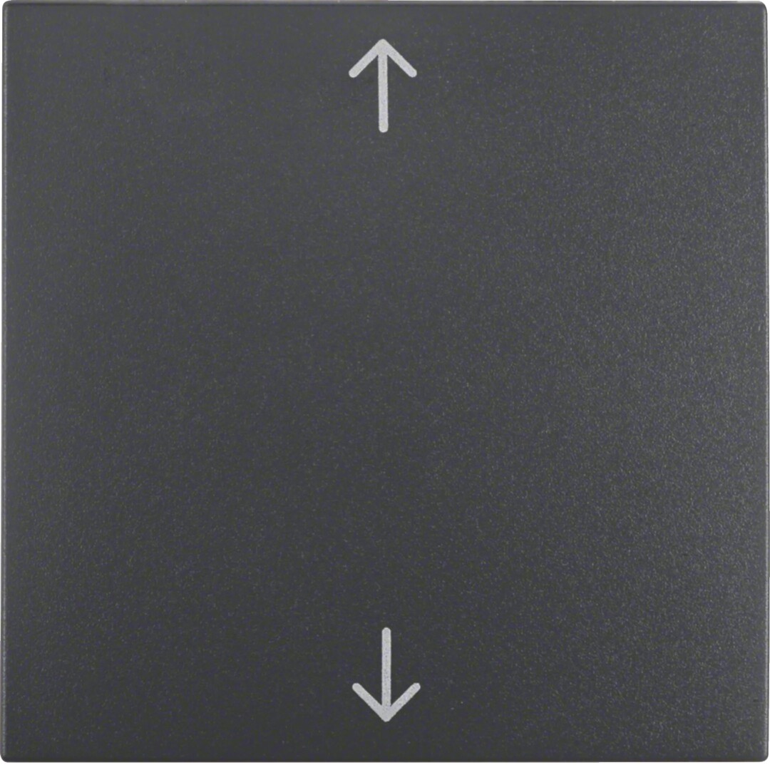 Vipu 1-osainen verhokytkimelle/-painikkeelle, S.1/B.x, antrasiitti matta