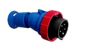 Voimapistotulppa X-CEE 3P+N+E 16A 400V IP66 IP67 IP69 1-10mm2 6h
