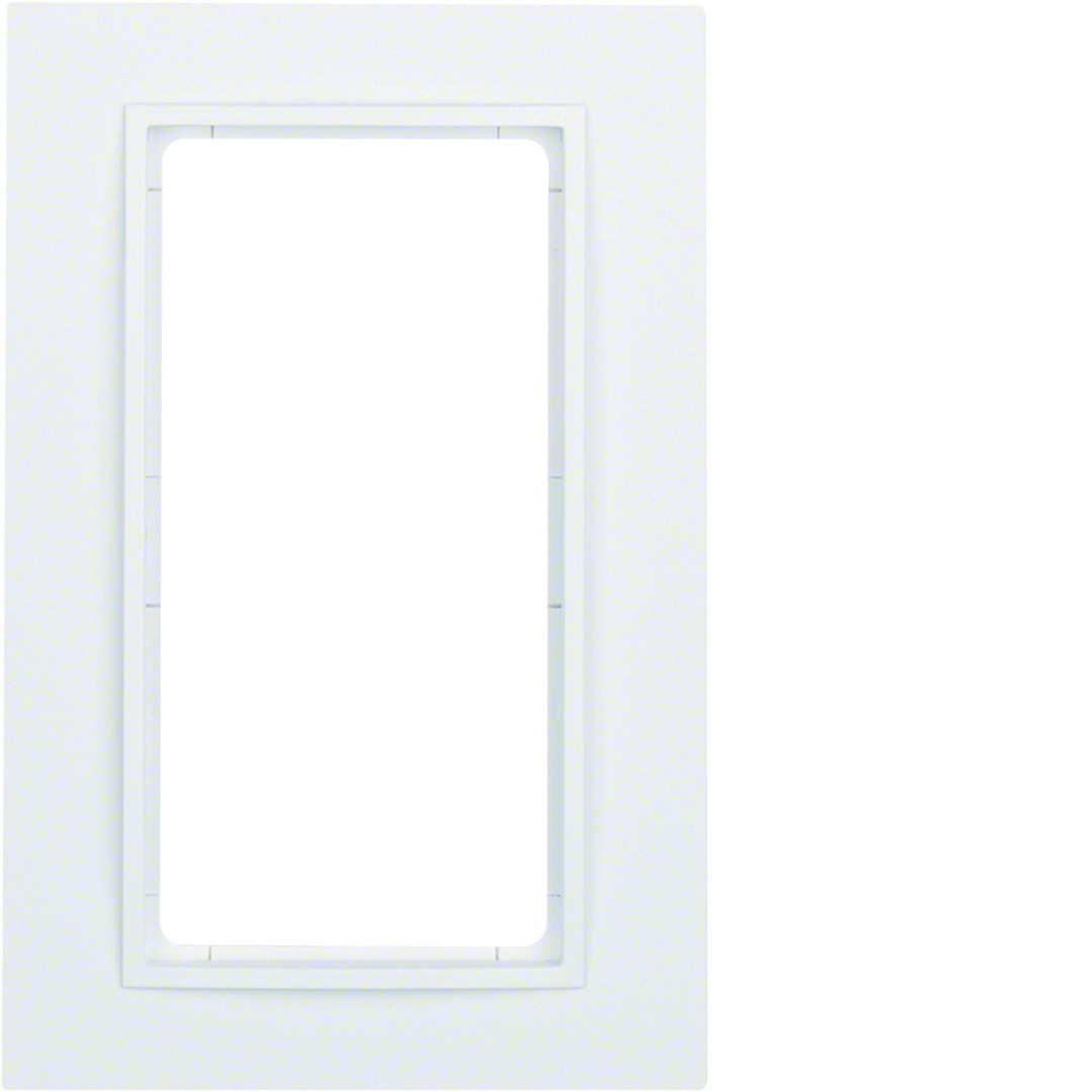 Peitelevy 1-osainen KNX-pain., B.7, puhtaanvalkoinen matta