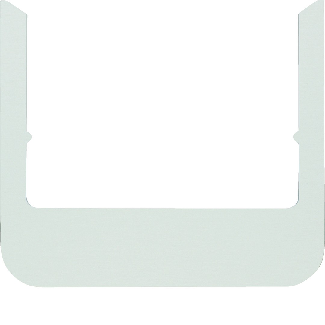 Designkehys huonesäätimelle 75740101 Berker R.1 anodisoitu alumiini