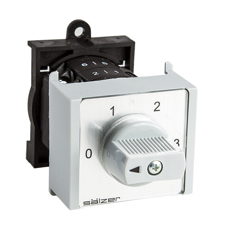 Nokkakytkin askel P220 0-1-2-3 1N 20A DIN