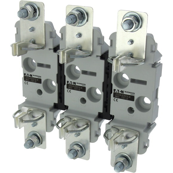 Kahvasulakealusta NH1 3nap 250A 690V DIN/pohja pultti