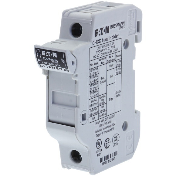 Putkisulakealusta CHCC1DU 1N 30A 600V UL