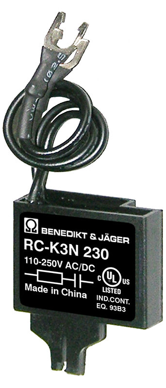 RC-suoja 110-250V~/= kont.K3-07-K3-74