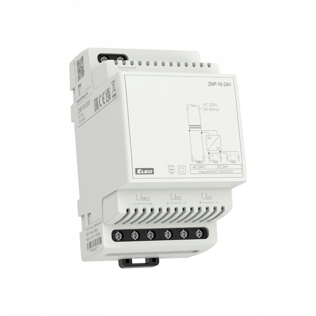 Teholähde ZNP-10-24V 24VUC 8W/VA