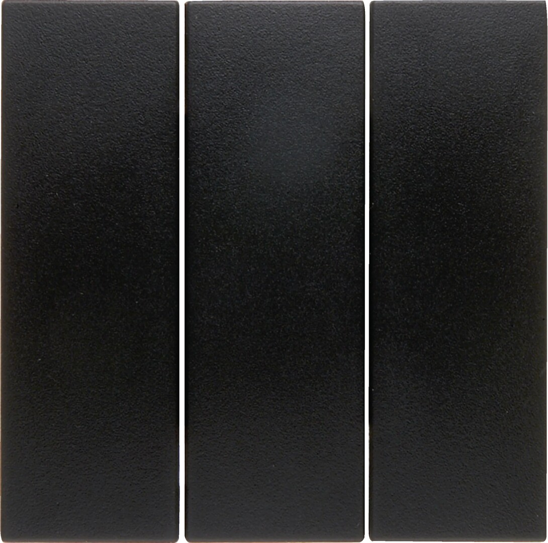 Vipu kytkimelle 1+1+1, S.1/B.x, antrasiitti matta
