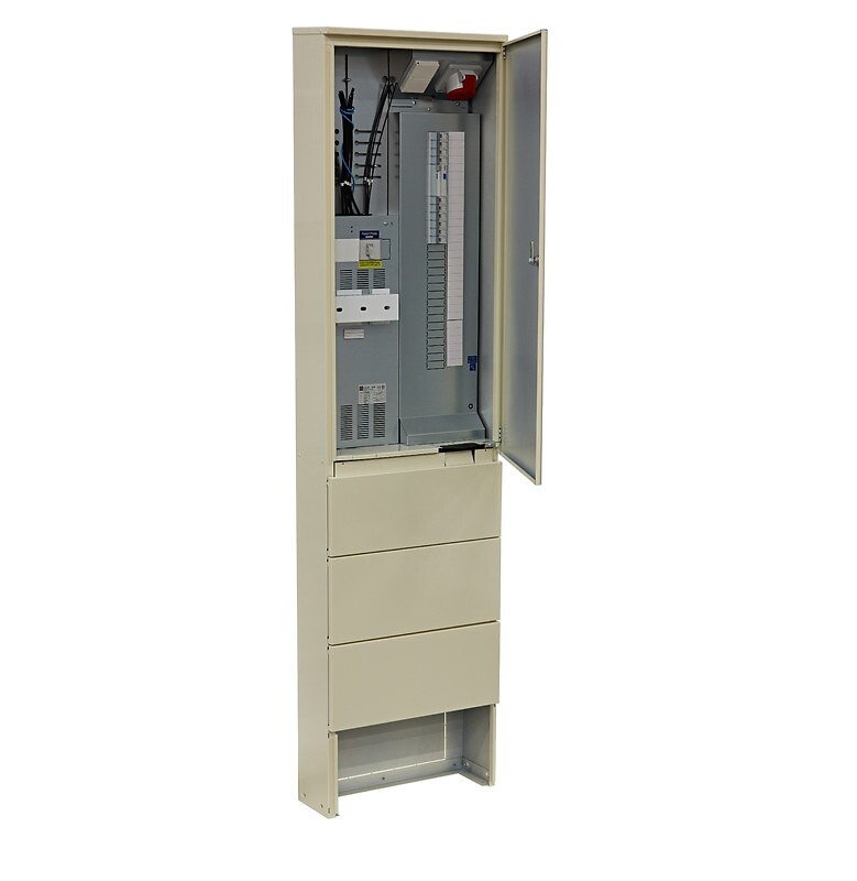 Mittauskeskus IP34 jalusta In=50A, 2T, JSK 3xC10A+3xC16A, 1xVVSK, PR