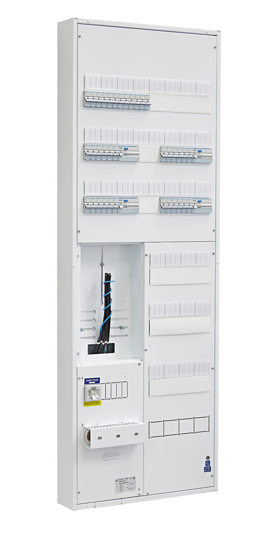 Mittauskeskus IP30 pinta/uppo In=35A, 1T, JSK 18xC10A+18xC16A, 4xVVSK