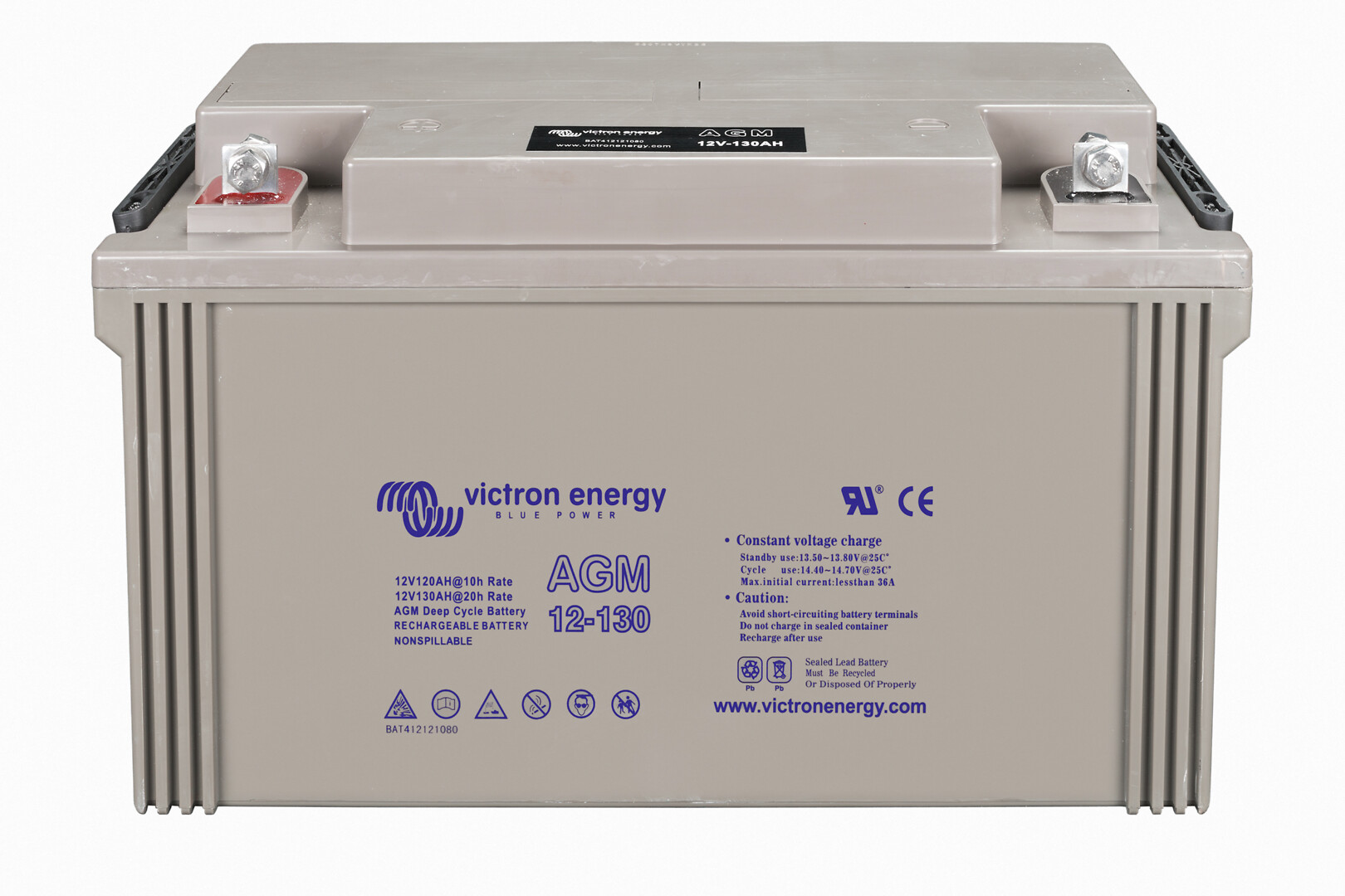 Lyijyakku AGM 12V/130Ah AGM Deep Cycle Batt.