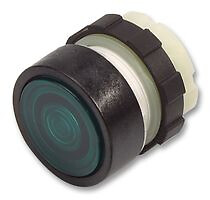 Tasovalopainike BS3DL GN d=22.5mm VIH mustalla-kehyksellä