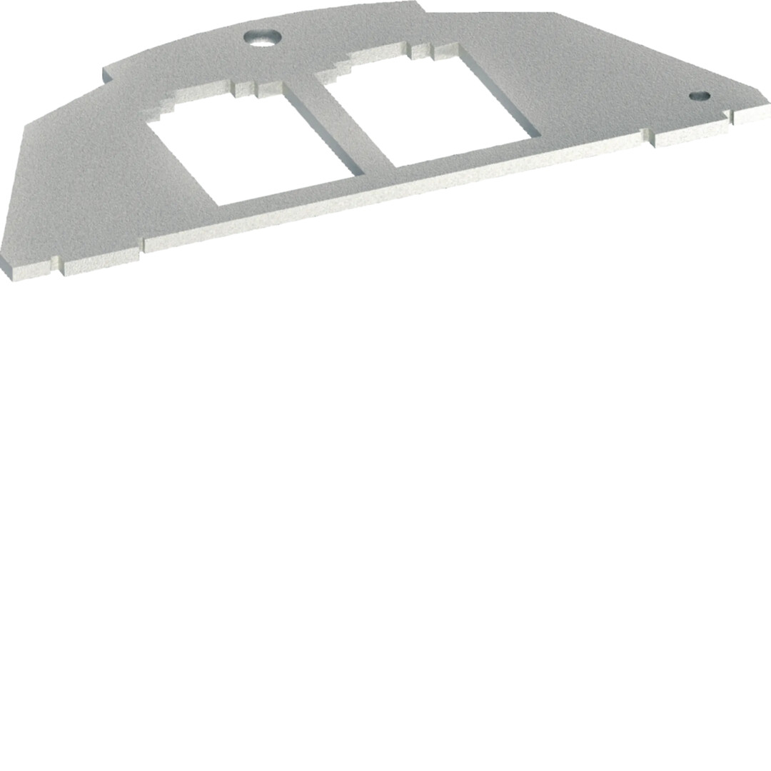 Asennuslevy 2-osainen tyyppi 03 BTR 19,5×14,85