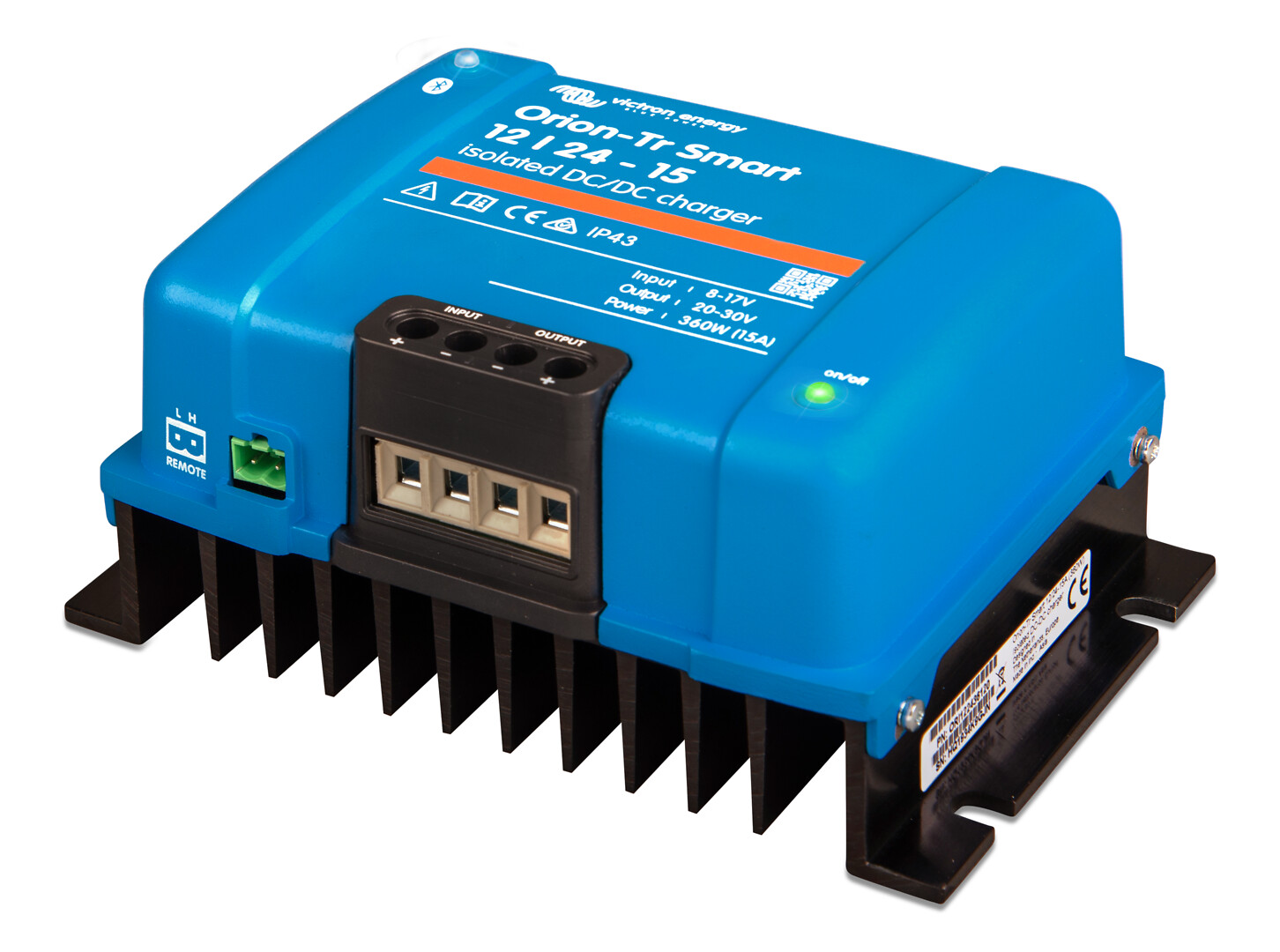 Jännitemuuttaja Orion-Tr Smart 12/24-15A (360W) Isolated DC-DC charger