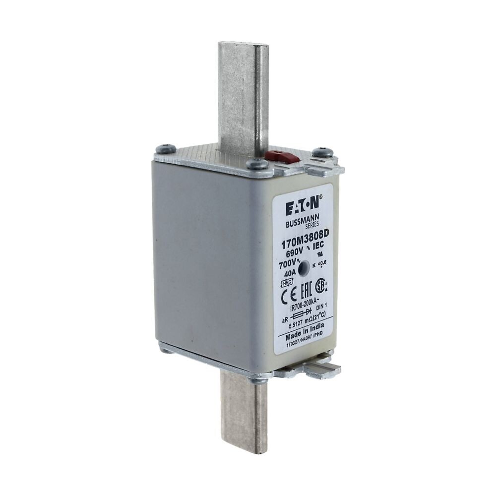 Erikoisnopea kahvasulake 40A 690VAC DIN 1 aR IEC