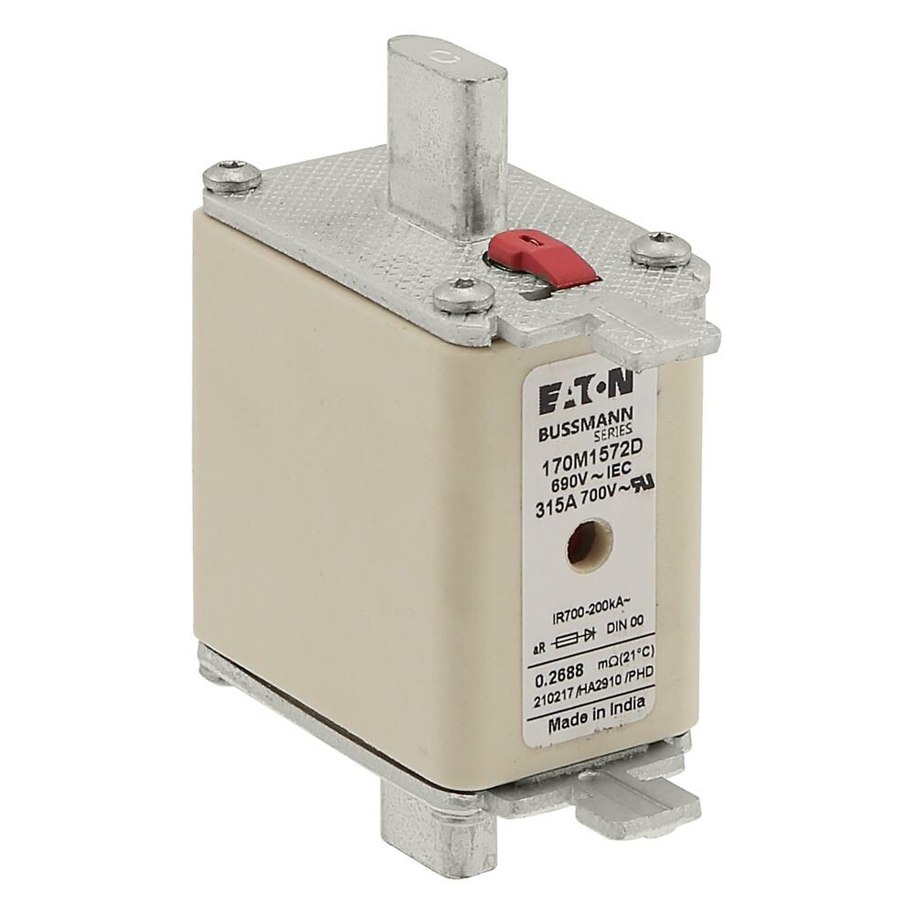 Erikoisnopea kahvasulake 315A 690VAC DIN 000 aR IEC