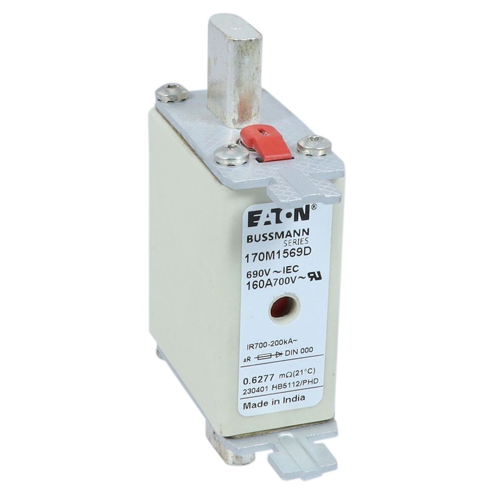 Erikoisnopea kahvasulake 160A 690VAC DIN 000 aR IEC