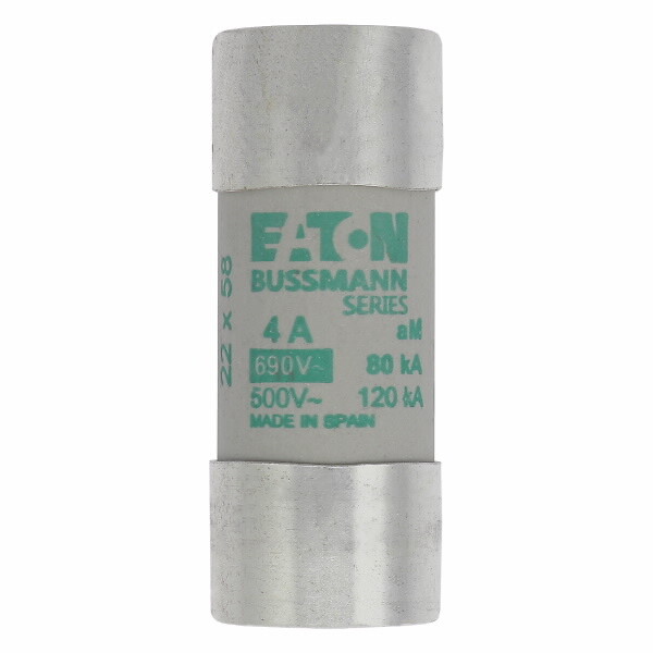 Keraaminen putkisulake 4A 690VAC koko 22×5 mm aM IEC