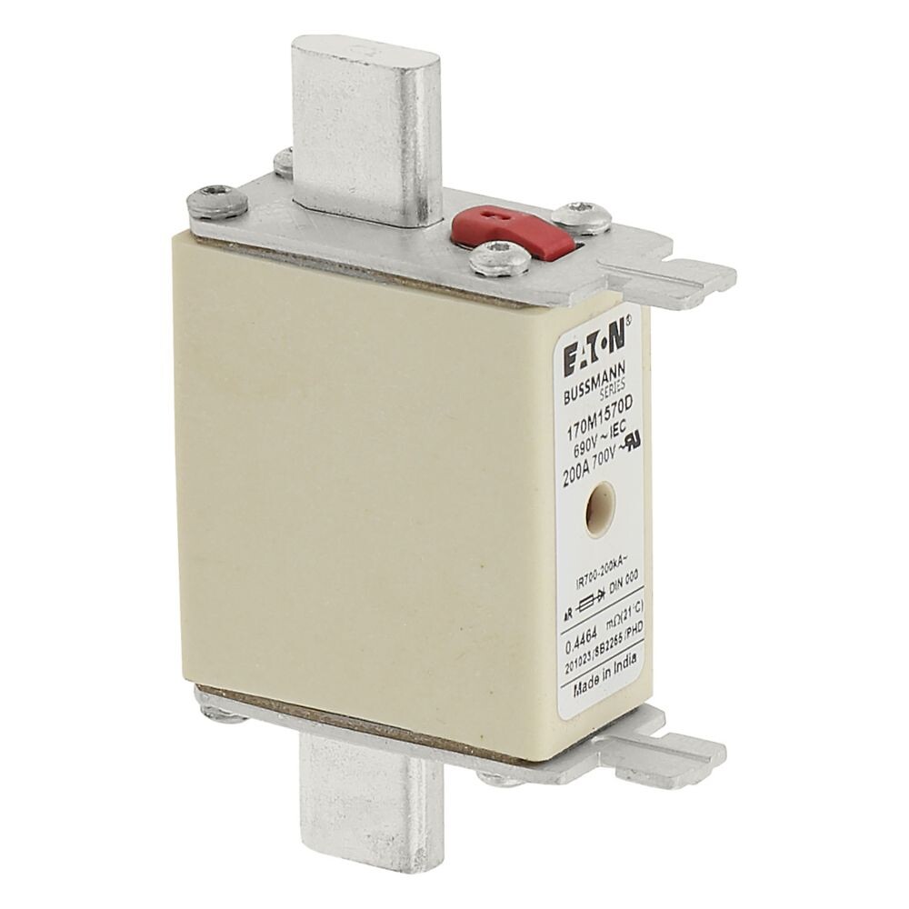 Erikoisnopea kahvasulake 200A 690VAC DIN 000 aR IEC