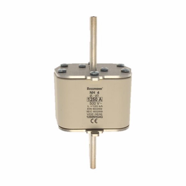 Kahvasulake 1250NHG4G 1250A 500VAC gG-gL koko 4 pulttikiinnitys