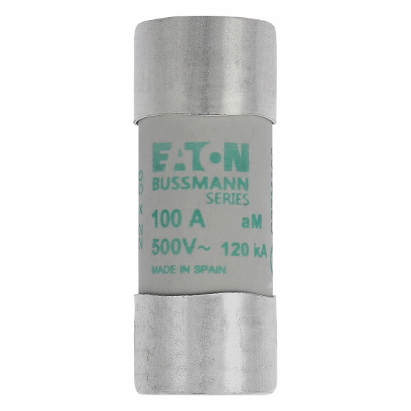 Keraaminen putkisulake 100A 500VAC koko 22×5 mm aM IEC
