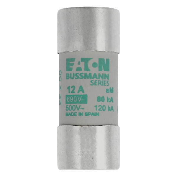 Keraaminen putkisulake 12A 690VAC koko 22×5 mm aM IEC