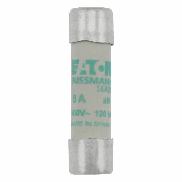Keraaminen putkisulake 8A 500VAC koko 10x38mm aM IEC