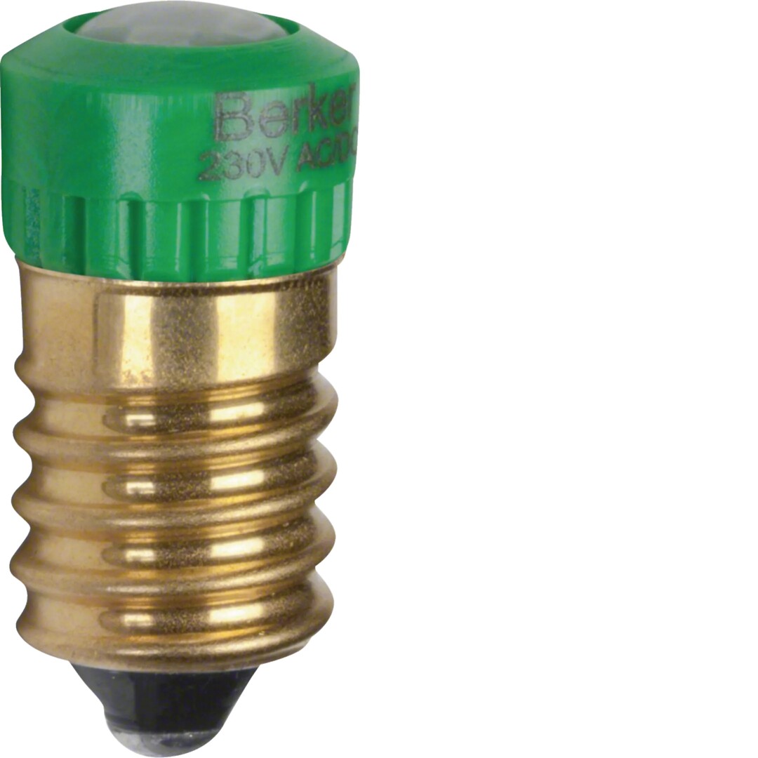 LED-lamppu E14 vihreä